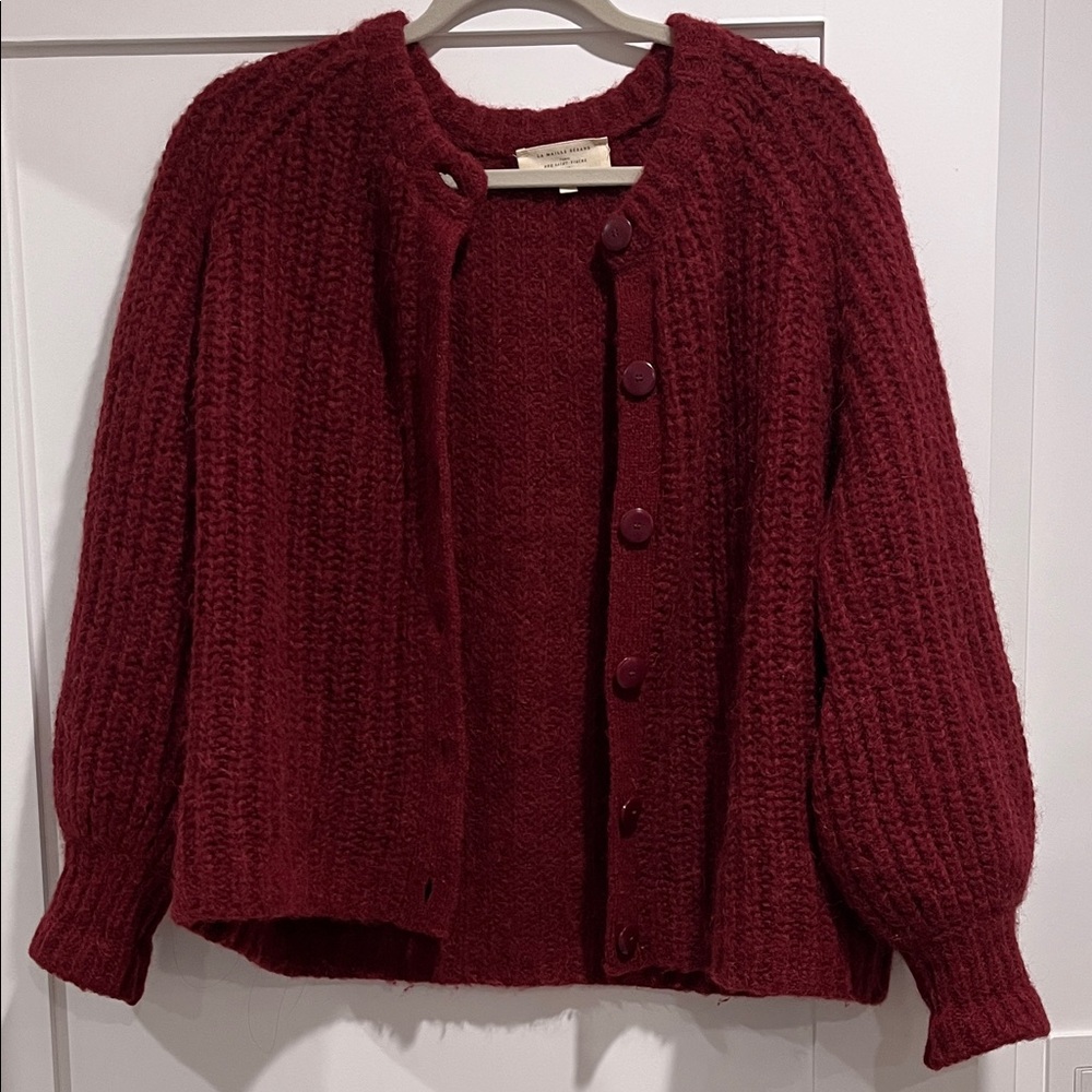 Sezane Emile Burgandy Small